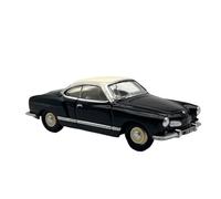 1:76 pour Volkswagen Karmann-GHIA Roadster Alliage Petit Modèle De Voiture Kit Voiture Jouet Jouets Non RC(Noir)