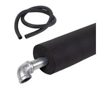 1.7m/1.8m Manchon D'isolation pour Tube climatisation ID 6 13 16 20 32 43 50 63 76 90 110mm Tube en Mousse Antigel Noir Epaisseur 9 15 20mm Préservation De La Chaleur De L'eau à L'extérieur