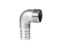 1/8" 1/4" 3/8" 1/2" 3/4" 1" 1" Femme 6mm 8mm 10mm 12mm 13mm HOSEBAR PAGODA 304 Genouillères en acier inoxydable (mâle, 1I4 BS2 TO 10MM_BS2 THREAD)