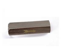 1/8 "1/4" 3/8 "1/2" BSP Femelle mâle unidirectionnel clapet Anti-Retour en Laiton pneumatique for Air Eau Huile gaz 2 pièces (Color : 1/4", Size : Female to Female)