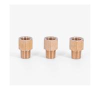1/8" 1/4" 3/8" 1/2" NPT Female To Male Reducing Brass Pipe Fitting For Pressure Gauge Water Gas Oil Fuel(NO4)