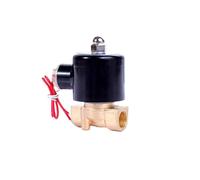 1/8" 1/4" 3/8" Brass Electric Solenoid Valve 12V 24V 220V 110V Normally Closed Solenoid Valve For Water Oil Air(3/8",BSP_230VAC)
