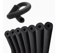 1.8/2M Gaine Isolation Tuyau en Mousse, Tube D'Isolation en Mousse pour Tuyau pour Extérieur, Antigel Manchon Chaleur pour Tuyaux Extérieurs Anti-Gel et Calorifuge(ID9mmxT15mmx2m)