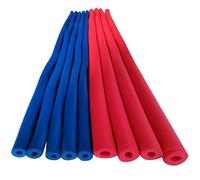 1,8/2m Misolation Pour Tuyaux de Chauffage Exterieur Isolation de Tuyau en Caoutchouc Isolation Tube Mousse Strong Tensile Manchon Isolant Manchon 16mm - 60mm(Bleu,ID 60MM*T20MM*L2M)