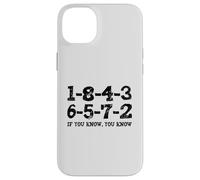 1-8-4-3-6-5-7-2 If You Know 18436572 Ordre de tir Big Block Coque pour iPhone 14 Plus