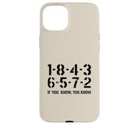 1-8-4-3-6-5-7-2 If You Know 18436572 Ordre de tir Big Block Coque pour iPhone 15 Plus