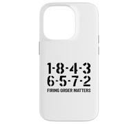 1-8-4-3-6-5-7-2 L'ordre de tir Compte 18436572 V8 Big Block Coque pour iPhone 14 Pro