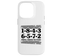 1-8-4-3-6-5-7-2 L'ordre de tir Compte 18436572 V8 Big Block Coque pour iPhone 14 Pro