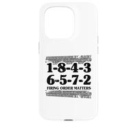 1-8-4-3-6-5-7-2 L'ordre de tir Compte 18436572 V8 Big Block Coque pour iPhone 15 Pro