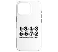1-8-4-3-6-5-7-2 L'ordre de tir Compte 18436572 V8 Big Block Coque pour iPhone 16 Pro