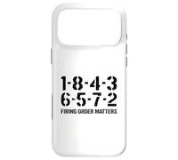 1-8-4-3-6-5-7-2 L'ordre de tir Compte 18436572 V8 Big Block Coque pour iPhone 17 Pro Max