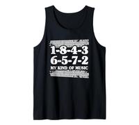1-8-4-3-6-5-7-2 Mon Genre de Musique 18436572 V8 Big Block Débardeur