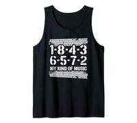 1-8-4-3-6-5-7-2 Mon Genre de Musique 18436572 V8 Big Block Débardeur