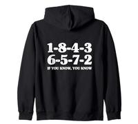 1-8-4-3-6-5-7-2 Si Vous Savez Que Vous Savez Que Vous Connaissez l'ordre de tir Moteur V8 Sweat à Capuche