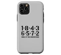 1-8-4-3-6-5-7-2 Souriez si Vous comprenez Le Moteur V8 18436572 Coque pour iPhone 11 Pro
