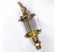 LUFAA 1/8 "BSP Filetage mâle Aiguille Valve Type Tasse à Huile Machine-Outil Tour Moulin Vue gravité Goutte à Goutte Alimentation huileur lubrificateur 1 pc (Color : 100ml, Size : 1/8")