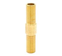 1/8" BSP Male Equal Length Hex Brass Pipe Fitting Connector Coupler YZWRWRMKTB