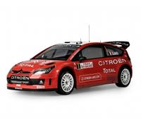 IXO Collections 1:8 1:8 IXO Citroën C4 WRC - Modélisme, modélisme, kit de construction de haute qualité, kit de modélisme, fonction d'éclairage, fonction sonore, kit de construction