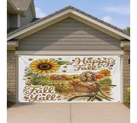 1,8 x 4 m Aquarelle Automne Chien Afghan Lévrier Bannière Couverture Bannière Couverture Automne Vélo Tournesol Imprimé Tournesol Intérieur Extérieur Art Mural Décor Cool Photographie Fond Photo À