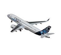 1 80 Adapté pour Prototype A320 Avion Alliage Moulé sous Pression Modèle Collectionner Souvenir Cadeau Ensemble de Jeu de Passe-Temps Miniature(Upgrade Models (with Lights))