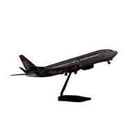 1 85 Échelle 47cm Modèle Moulé Pression Afrique Kenya Compagnies Aériennes pour Boeing 737max Airbus Avion avec Lumières Ensemble de Jeu de Passe-Temps Miniature(with Light)