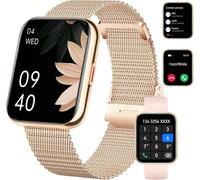 1.85 Inch Hd Women's Smart Watch With Bluetooth Call, 100+ Sports Heart Rate Monitor Blood Pressure Monitor Spo2, Pedometer Watch For Android Ios