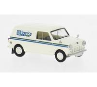 1:87 BREKINA PLAST Austin Mini Countryman 1960 Bl Service BRE15371