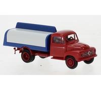 1:87 BREKINA PLAST Borgward B 1500 Getränkeaufbau Red/Blue 1954 BRE38035