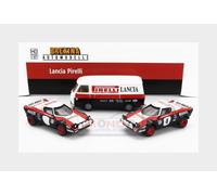 1:87 BREKINA PLAST Fiat 238 + 2X Lancia Stratos Hf #4 #0 Rally 1978 BRE29663