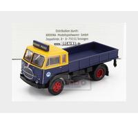 1:87 BREKINA PLAST Fiat 642 Truck Pianale Frans Maas 1962 Blue Yellow BRE58604
