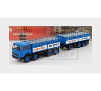1:87 BREKINA PLAST Fiat 691 Truck Millepiedi 4-Assi Parmalat 1961 Red BRE58537