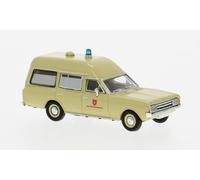 1:87 BREKINA PLAST Opel Rekord C Ktw 1968 Malteser BRE20673