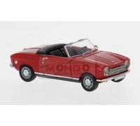 1:87 BREKINA PLAST Peugeot 204 Cabriolet Red 1967 BRE29175