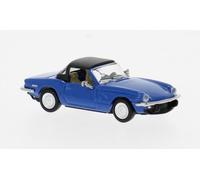 1:87 BREKINA PLAST Triumph Spitfire Blue 1974 BRE15178