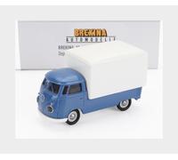 1:87 BREKINA PLAST Volkswagen T1B Pick-Up Telonato 1960 Blue White BRE32857
