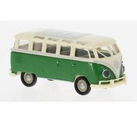 1:87 BREKINA PLAST Vw T1B Samba Light Beige/Green 1960 BRE31854