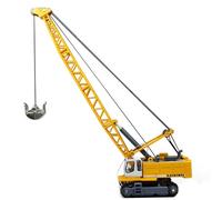 1:87 Ho échelle Tour câble Grue Tout Alliage Tour câble Pelle simulé Train Chemin de Fer modèle scène décoration Trains Accessoires véhicules Jouets modèles, Ornements de Jardin