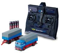 1:87 MB 1620 canvas w. trailer 100% bleu