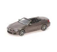 1:87 MINICHAMPS Bmw M6 Cabrio Grey 2015 870027331