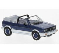PCX870311 By Brekina Wolkswagen Golf Cabrio,1987-1993 Bleu Argent Échelle H0 1 :