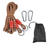 1,89 m Enfants Swing Hammock Extension rallonge PE métal avec Un Sac de Rangement de Boucle de Connexion, Corde de balançoire en Arbre Multifonctionnel pour Jardin extérieur,