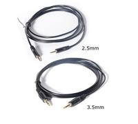 1.8M 2.5mm Séparateur de casque écouteurs adaptateur Audio 3.5mm mâle à 2 femelle prise 3.5 Mic Y séparateur casque vers PC adaptateur prise câble Aux