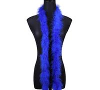 1.8m 20 g Boa en plumes de Bleu ciel marabout moelleuses pour travaux manuels fête de mariage décoration de sapin de Noël