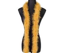 1.8m 20 g Boa en plumes de Camel marabout moelleuses pour travaux manuels fête de mariage décoration de sapin de Noël
