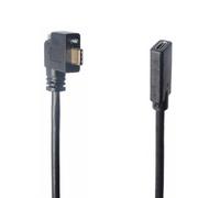 1.8M 90 Degree USB-C Type-c Gen 2 10Gbps Câble Industriel de Caméra USB 3.1 Type C Mâle à Mâle Machine Vision caméra Câble Avec Vis Serrure fixe