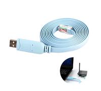 1.8m Câble Console USB vers RJ45, Câble USB vers RJ45 Transmission Rapide de Données, Support Windows, Linux, Mac OS, Compatible pour Commutateurs et Routeurs Switches