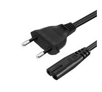 1.8M Câble d'alimentation EU Plug C7 pour TV PS5 / PS4 / PS3 / Xbox X/S, Type C Fiche Européenne vers Prise Femelle C7 Européen Câble pour JBL Partybox 110 310 710 Speaker Récepteur DVD