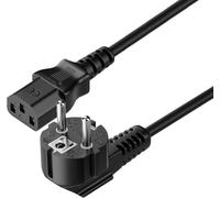 1.8M CEE 7/7 SCHUKO-C13 Power Cable,3 Pin AC Power Cord for Laptop,PC Monitors,scanners,TV,Printer