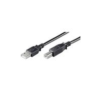 1.8M Noir Câble USB A-B pour TOUS Canon Imprimantes - Inclus: Canon PIXMA MX S SELPHY MX300 MX310 MX320 MX330 MX340 MX350 MX410 MX420 MX700 MX7600