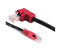 1.8M Right Angle RJ45 Ethernet Patch Cable L-Shape for Internet LAN Cat5